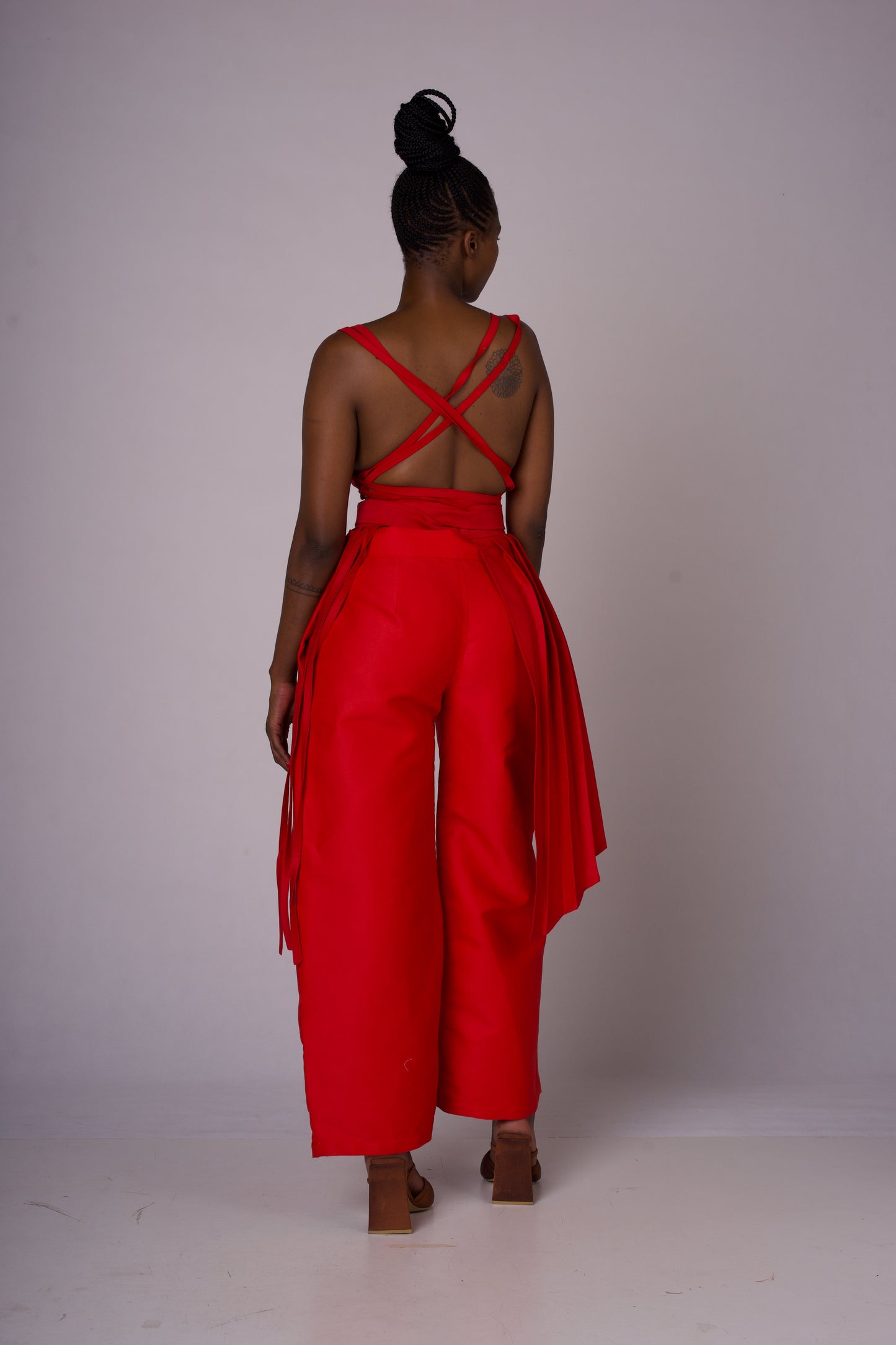 Umfazi Obomvu Pants ans top two pieve