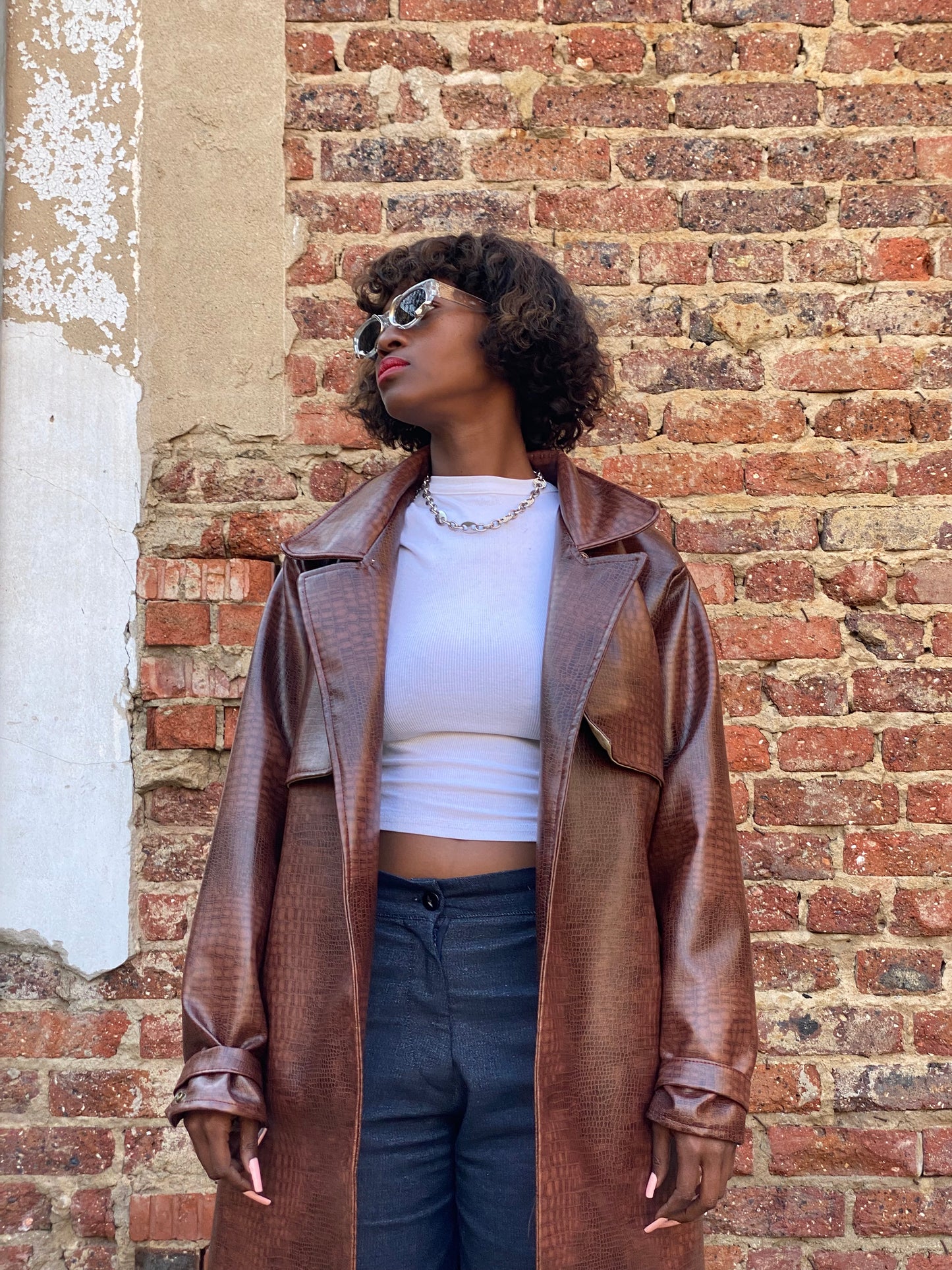 faux leather