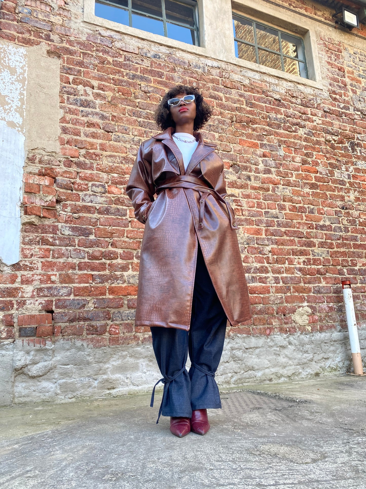 faux leather