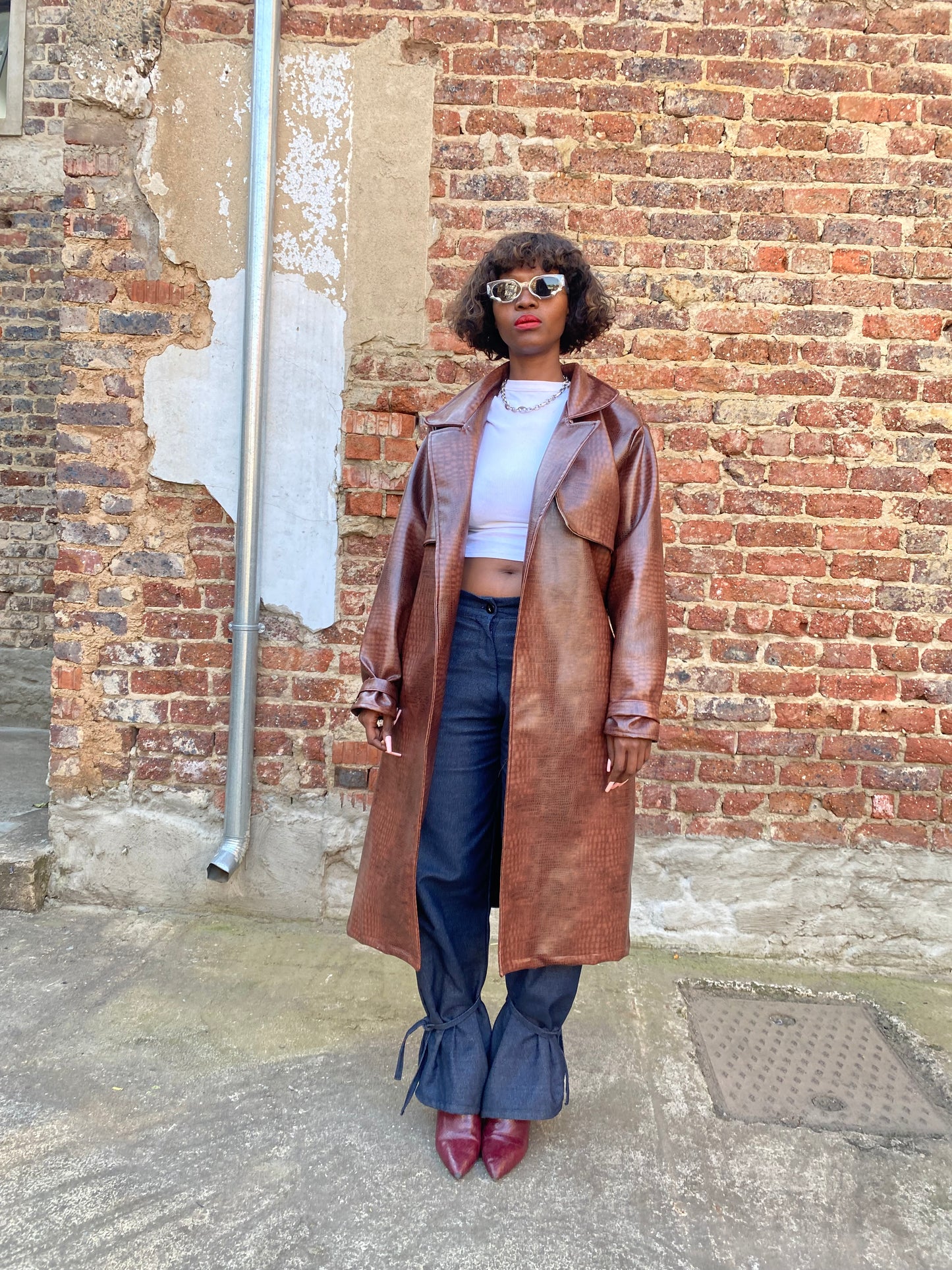 faux leather