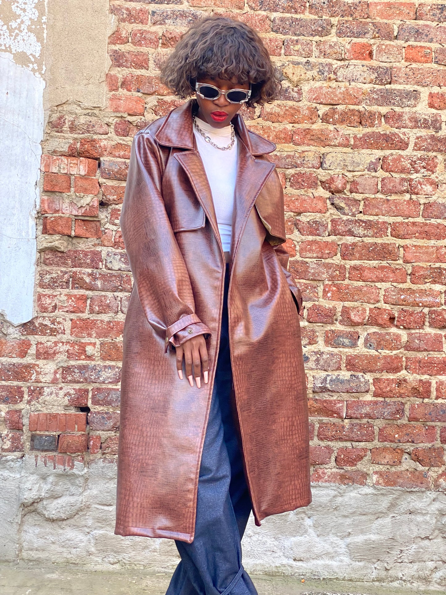 faux leather