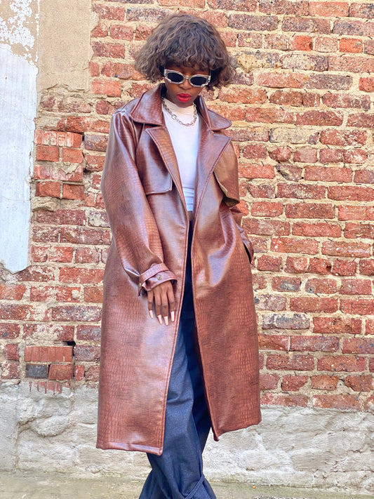 faux leather