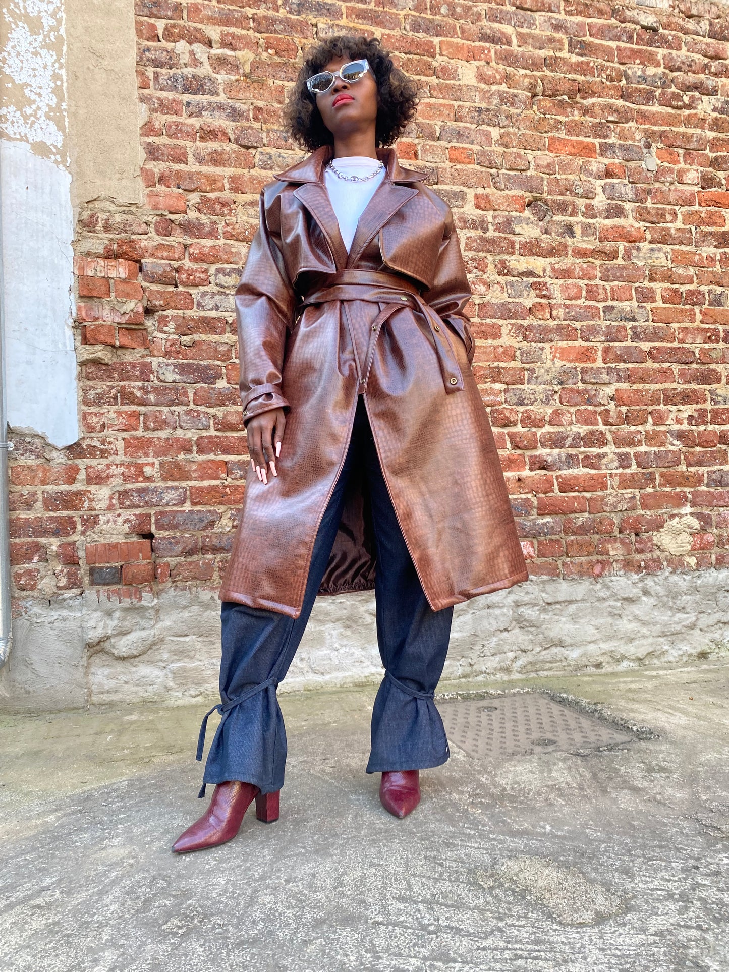 faux leather