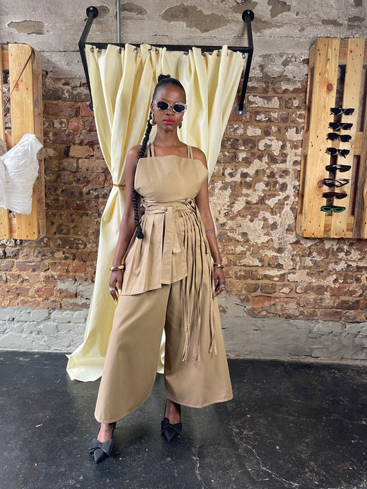 Umfazi Omabhadubhadu Wrap Pants and top two piece