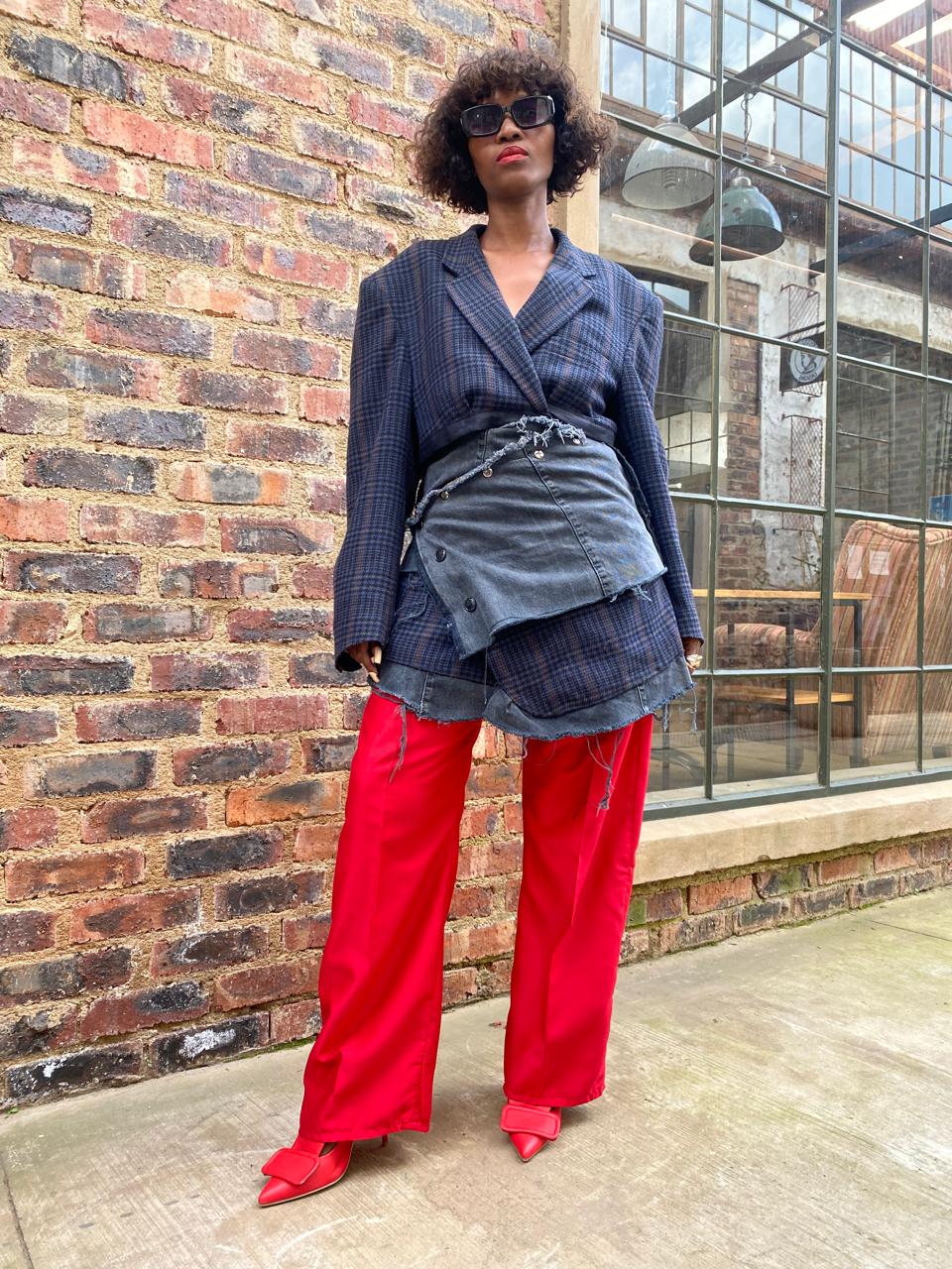 skirt and blazer two piece